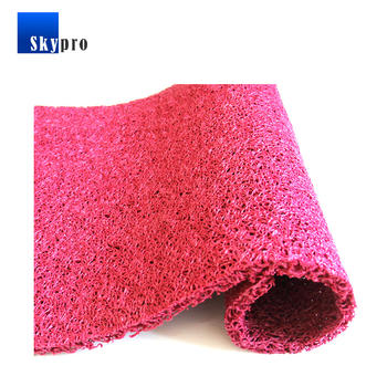 Simple style soft and comfortable anti slip floor mat pvc door mat