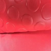 Red Round Stud Rubber Sheets Mats