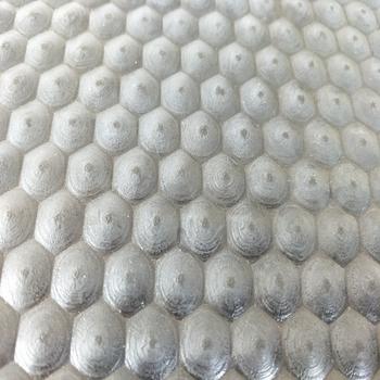 Customized 6mm thickness black honeycomb hexagon rubber flooring mat cow mat