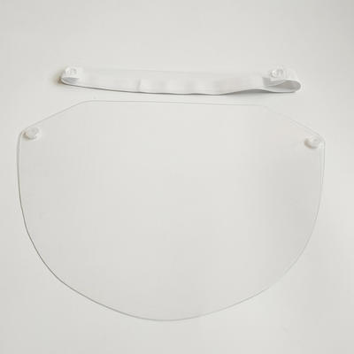 Transparent Clear Breathable Windproof Dustproof Disposable Face Shield