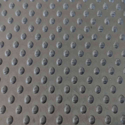 Black Grooved Little Dot Pattern Cow Stable Rubber Mat Anti-slip Flooring Safe Rubber Mats