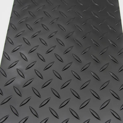 3mm thick diamond tread pattern rubber sheet, willow leaf floor mats