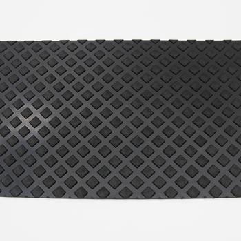 Heavy weight non-slip rubber car mats, variable designs on surface