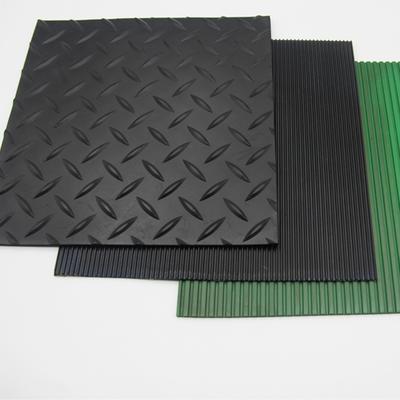 Customized embossed black mat SBR/CR/NBR rubber sheet for gasket