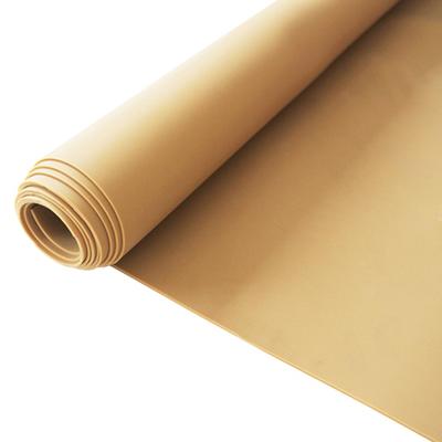 Good elastic tan pure gum natural rubber sheet whoelsale