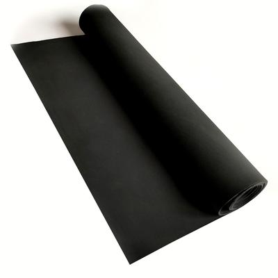 Anti-slip wear resistant 4mm black natural rubber sheet for industry