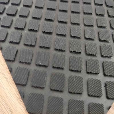 Durable Non-slip Rubber Sheet Rhombus Black Rubber Mat