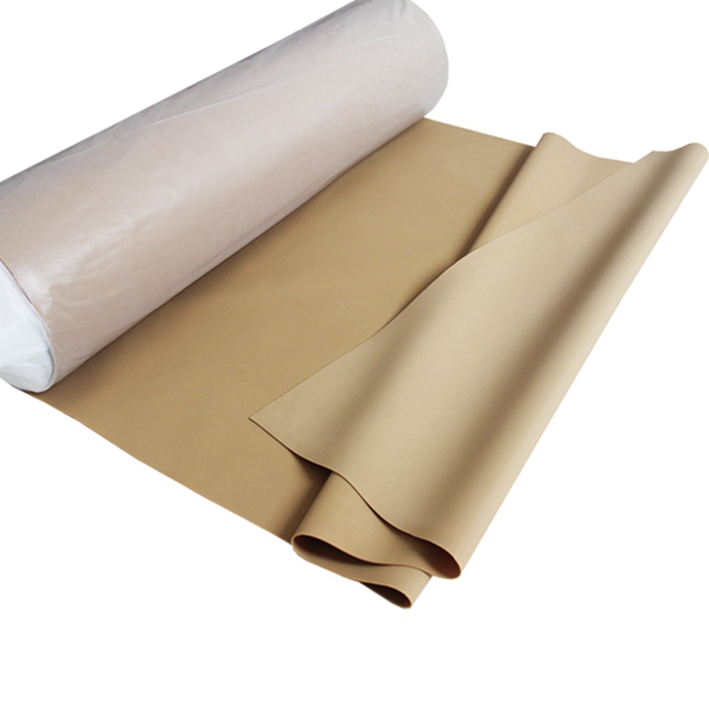 Good elastic tan pure gume natural rubber sheet with good quality