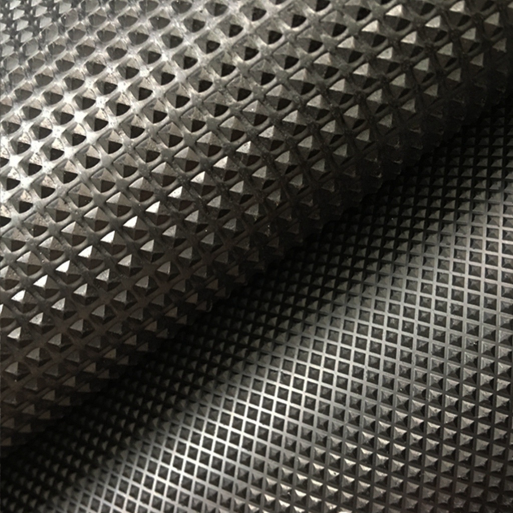 3mm Checker//Diamond//Penny//Rib Anti-Slip Rubber Flooring Mat Sheeting Roll Cover