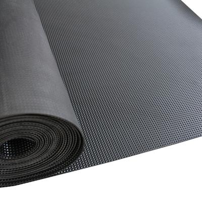 2.5MM - 5mm neoprene black fiber reinforced diamond cheap rubber sheet / matting / flooring