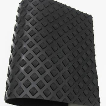 Anti slip Solid Square Heavy duty Rubber for Black Color Top IR Butyl Insulation Mats