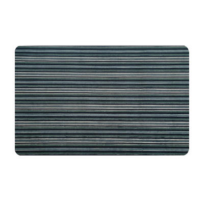 Anti-slip durable doormat double striped entrance door mat for kitchen